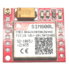Modul GSM SIM800L rosu cu antena spirala